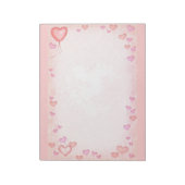 Herz Notizblock (Rotiert)