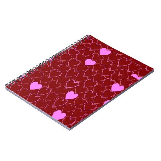 Herz Notizblock (Linke Seite)