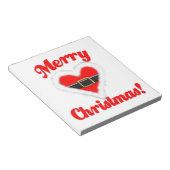 Herz Notizblock (angewinkelt)