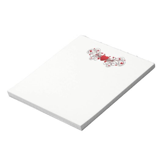 Herz Notizblock (Rotiert)