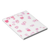 Herz Notizblock (angewinkelt)