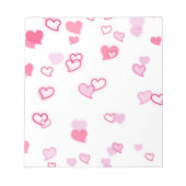 Herz Notizblock (Vorderseite)