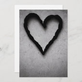 Herz, Nr. 01 Dankeskarte (Vorne/Hinten)