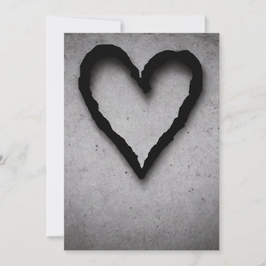 Herz, Nr. 01 Feiertagskarte (Vorderseite)