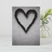 Herz, Nr. 01 Feiertagskarte (Stehend Vorderseite)