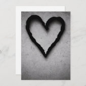 Herz, Nr. 01 Feiertagskarte (Vorne/Hinten)