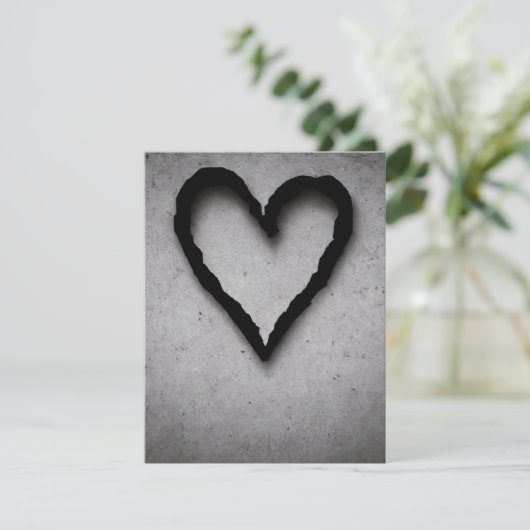 Herz, Nr. 01 Feiertagskarte (Stehend Vorderseite)