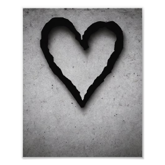 Herz, Nr. 01 Fotodruck (Vorne)