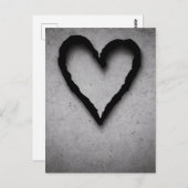 Herz, Nr. 01 Postkarte (Vorne/Hinten)