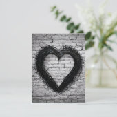 Herz, Nr. 02 Dankeskarte (Stehend Vorderseite)