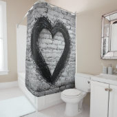 Herz, Nr. 02 Duschvorhang (Beispiel)