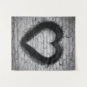 Herz, Nr. 02 Wandteppich (Vorderseite (Horizontal))