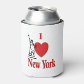 Herz NY Dosenkühler (Kanne Vorderseite)