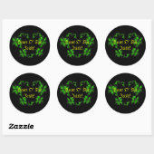 Herz oder Irish Sticker - individuell anpassbar (Blatt)