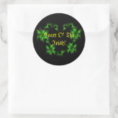 Herz oder Irish Sticker - individuell anpassbar (Tasche)
