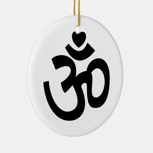 Herz Om Sign - Yoga Ornament (Rechts)