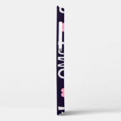 Herz, OMG-Text, niedliches Muster Case-Mate iPhone Hülle (Rückseite / Links)