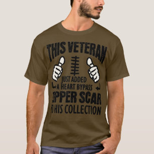 Herz Operation Erholung Geschenk für Veteran Bypas T-Shirt