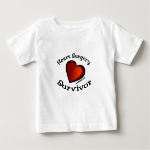 Herz-Operations-Überlebender Baby T-shirt
