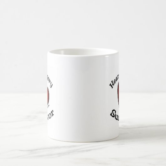 Herz-Operations-Überlebender Kaffeetasse (Mittel)