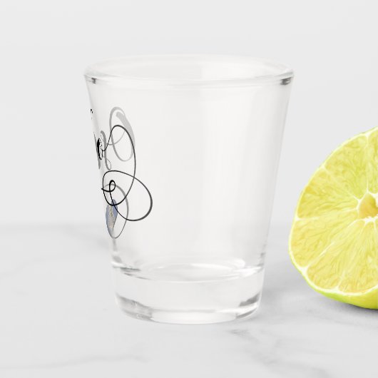 Herz Oslo, Norwegisch Schnapsglas (Rechts)