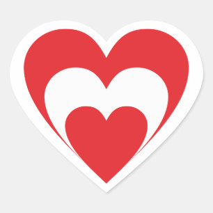 Herz Österreich heart Austria Herz-Aufkleber