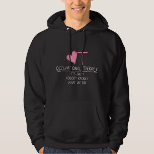 Herz OT Ergotherapie Lustiger Therapeut Assi Hoodie