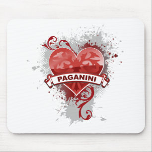 Herz Paganini Mousepad