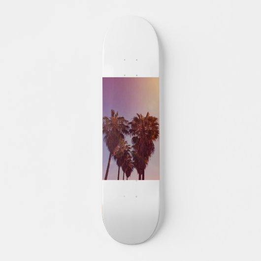 Herz-Palme-Foto-Skate-Brett Skateboard (Vorne)