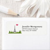 Herz Paris mit Eiffelturm (Insitu)