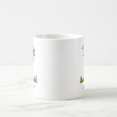 Herz Paris mit Eiffelturm Custom Kaffeetasse (Mittel)