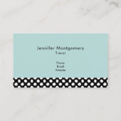 Herz Paris mit Eiffelturm Visitenkarte (Rückseite)