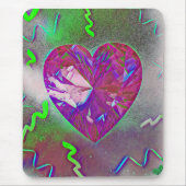 Herz-Party Mousepad (Vorne)