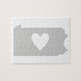 Herz Pennsylvania Jigsaw Puzzle