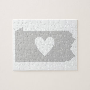 Herz Pennsylvania Jigsaw Puzzle