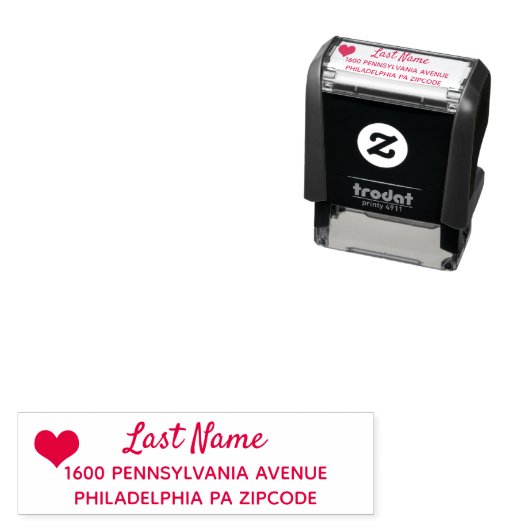 Herz Permastempel (Beispiel)