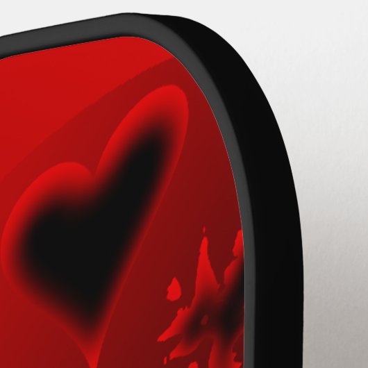 Herz Pickleball Schläger (Linke Seite)