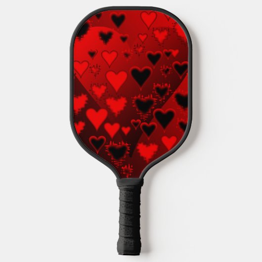 Herz Pickleball Schläger (Rückseite)