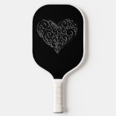 Herz Pickleball Schläger (Vorderseite)