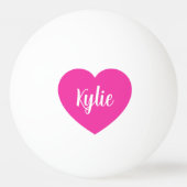 Herz Ping Pong Balls Tischtennisball (Vorderseite)