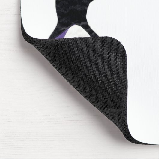 Herz-Pinguin Mousepad (Ecke)