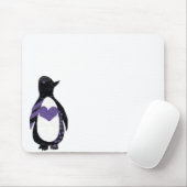 Herz-Pinguin Mousepad (Mit Mouse)