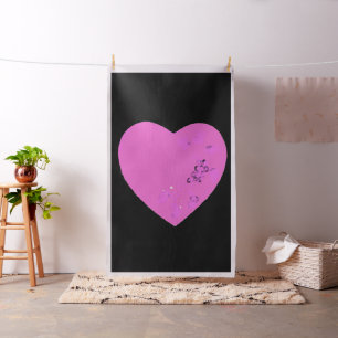 HERZ PINK STOFF