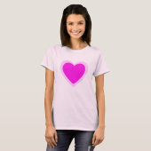 HERZ PINK T-Shirt (Vorne ganz)