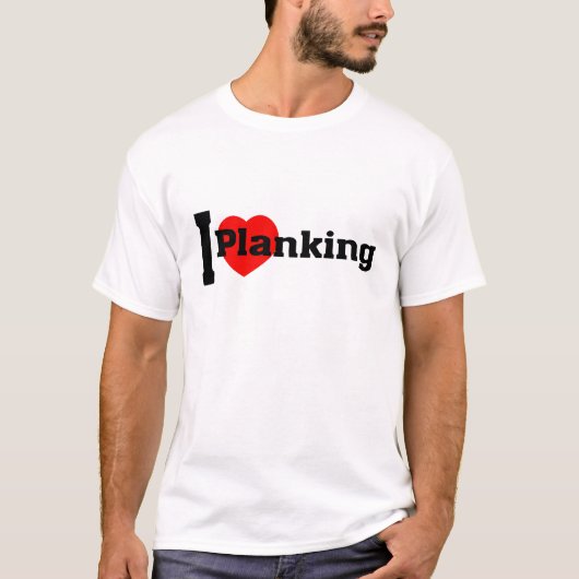(Herz) Planking I T-Shirt (Vorderseite)