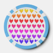 Herz Pokerchips (Rückseite)