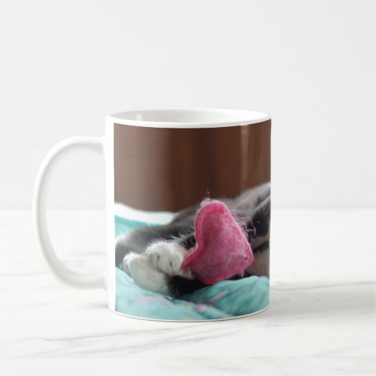 Herz-Pose Kaffeetasse (Links)