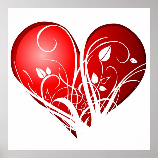 Herz Poster (Vorne)