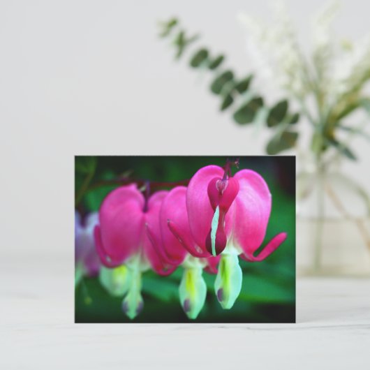 Herz Postkarte (Stehend Vorderseite)