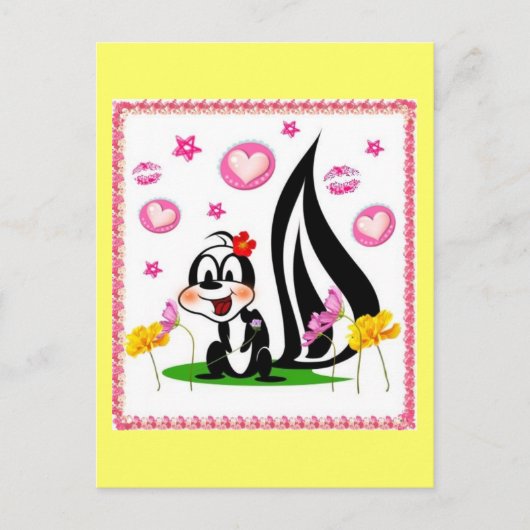 Herz Postkarte (Vorderseite)